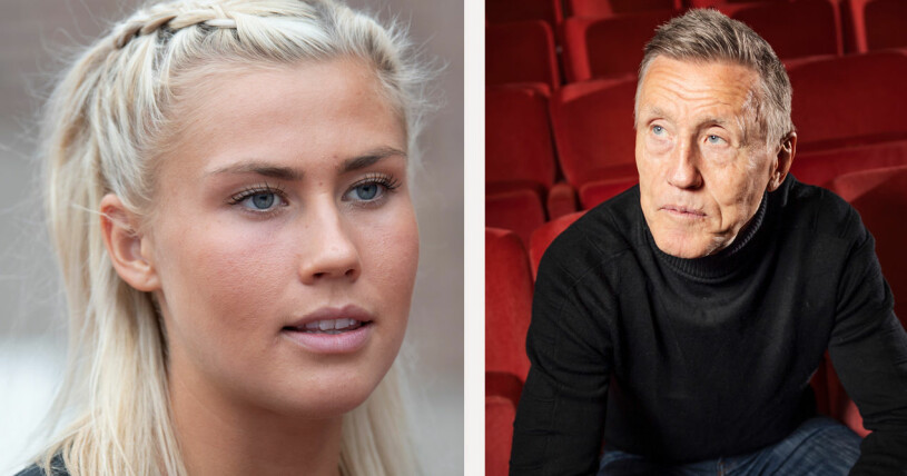 Bianca Salming har en superpappa i Börje Salming! Bianca Salming och Börje Salming