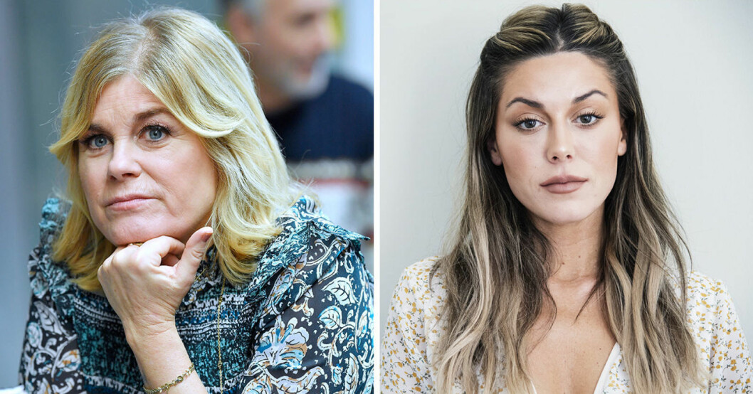 Pernilla uppskattar inte att det sprids skvaller om hennes familj! Pernilla Wahlgren och Bianca Ingrosso
