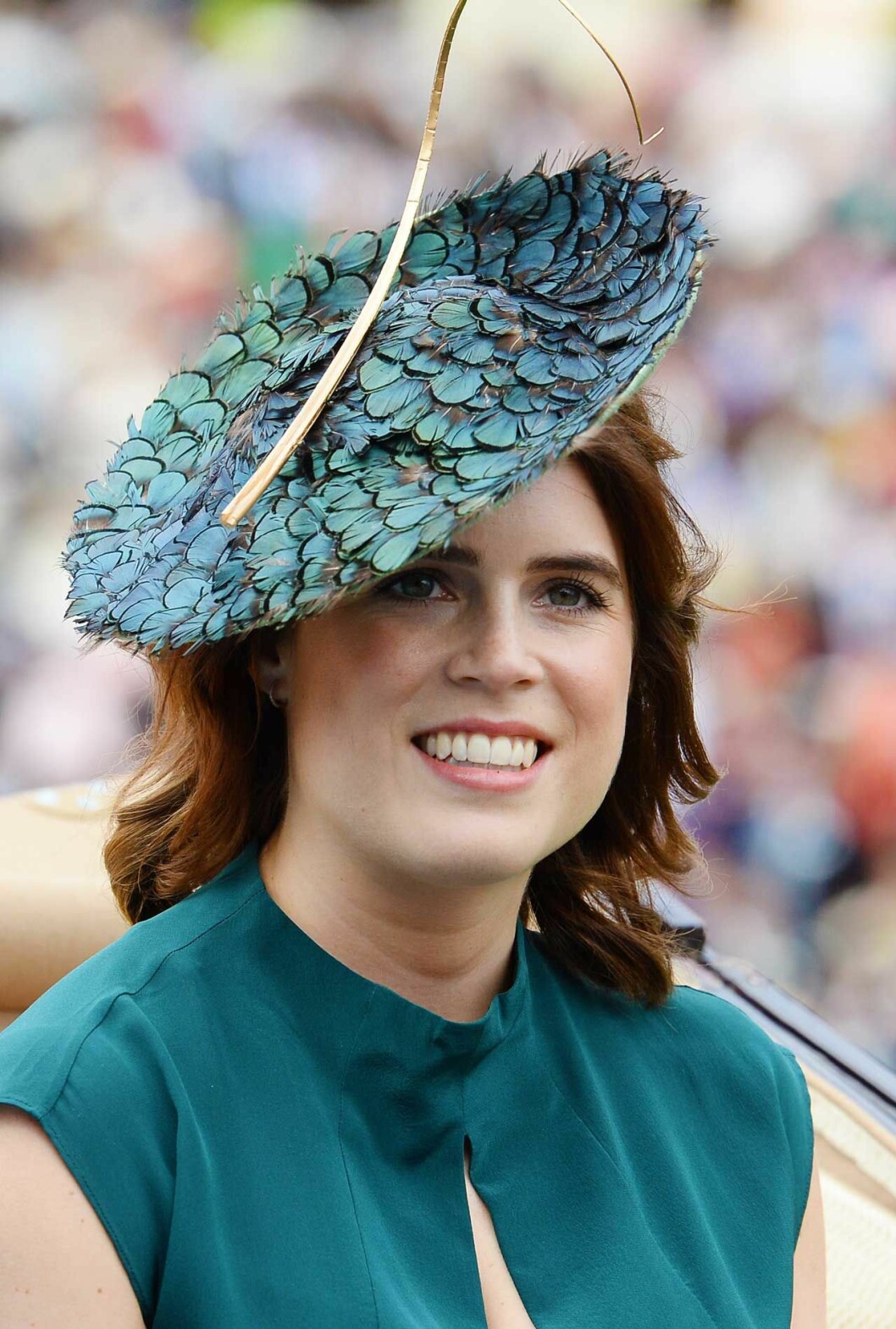 Prinsessan Eugenie av York på Royal Ascot 2019. Prinsessan Eugenie av York på Royal Ascot 2019.