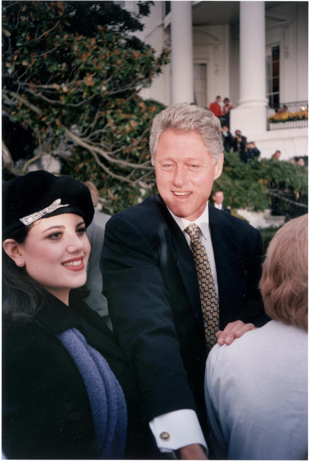Bill Clinton var 49 och Monica Lewinsky var 22. Bill Clinton och Monica Lewinsky.