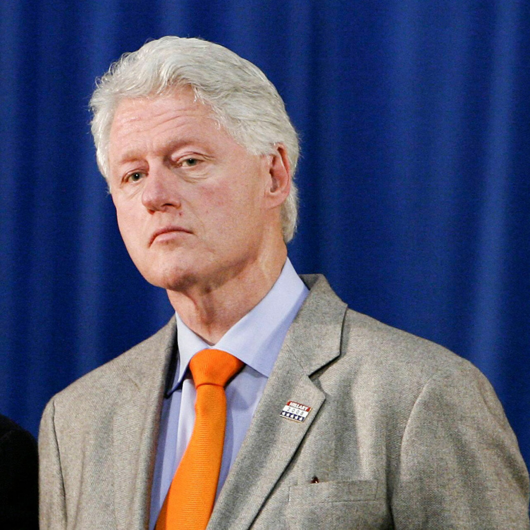 Bill Clinton var USA:s president i åtta år. Han lämnade Vita Huset 2001. Bill Clinton.