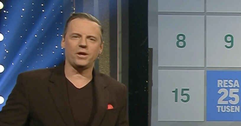 Det tänkta schemat sprack helt – Bingolotto tvingades avbryta Bingolotto tvingades avbryta sändningen.