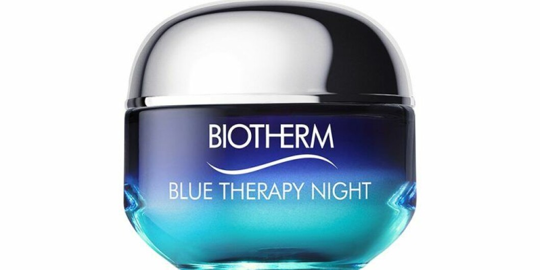 Återfuktande nattkräm från Biotherm som innehåller anti-age