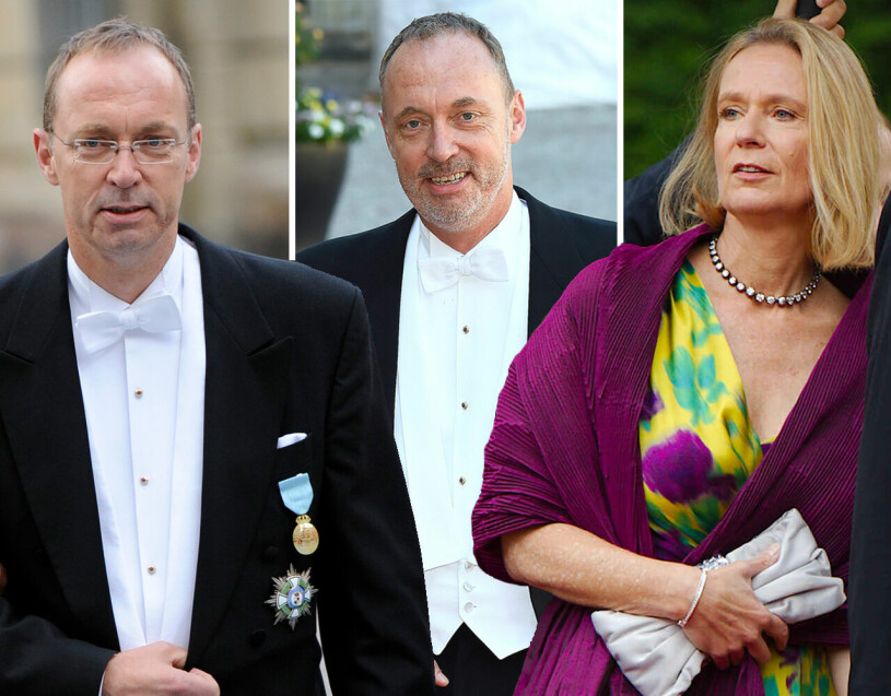 Prinsessan Birgittas söner, prinsarna Carl Christian, 59, och Hubertus, 55, samt dottern prinsessan Désirée, 58. Prinsessan Birgittas barn prins Carl Christian, prins Hubertus och prinsessan Désirée