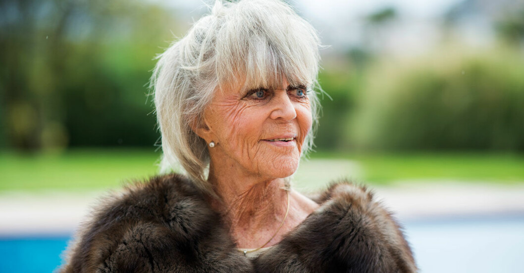 Man kan inte tro att prinsessan Birgitta har fyllt 83! Prinsessan Birgitta på Mallorca.