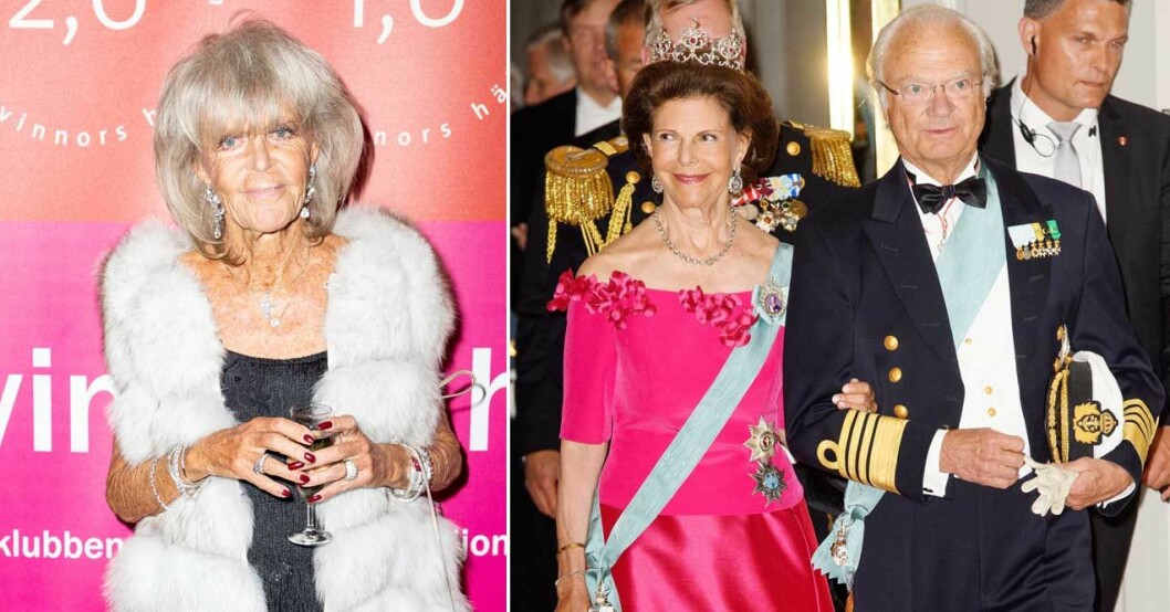 Prinsessan Birgitta drottning Silvia