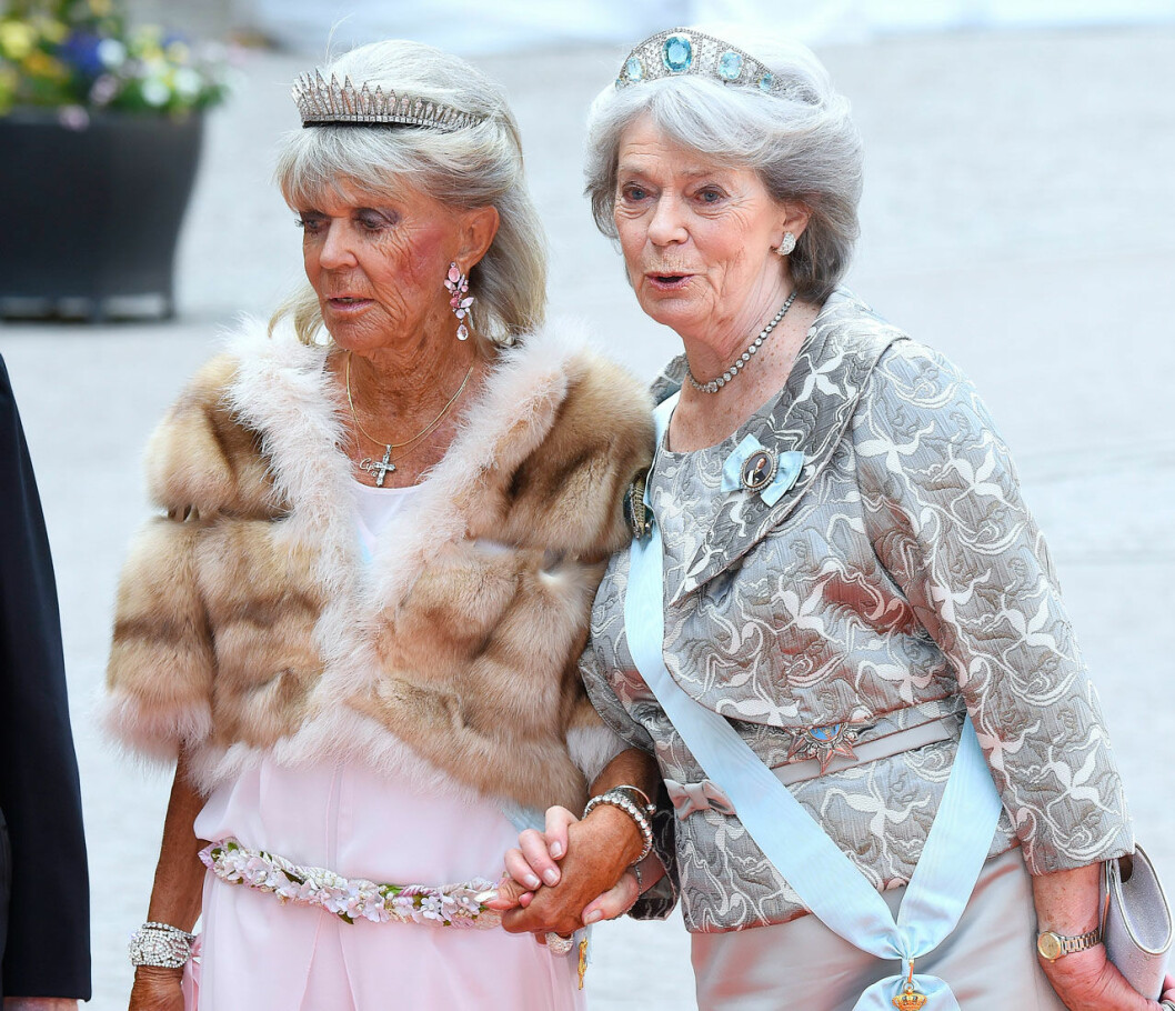 Margaretha och Birgitta, två Hagasessor som vi gillar skarpt! Prinsessan Birgitta och prinsessan Margaretha.