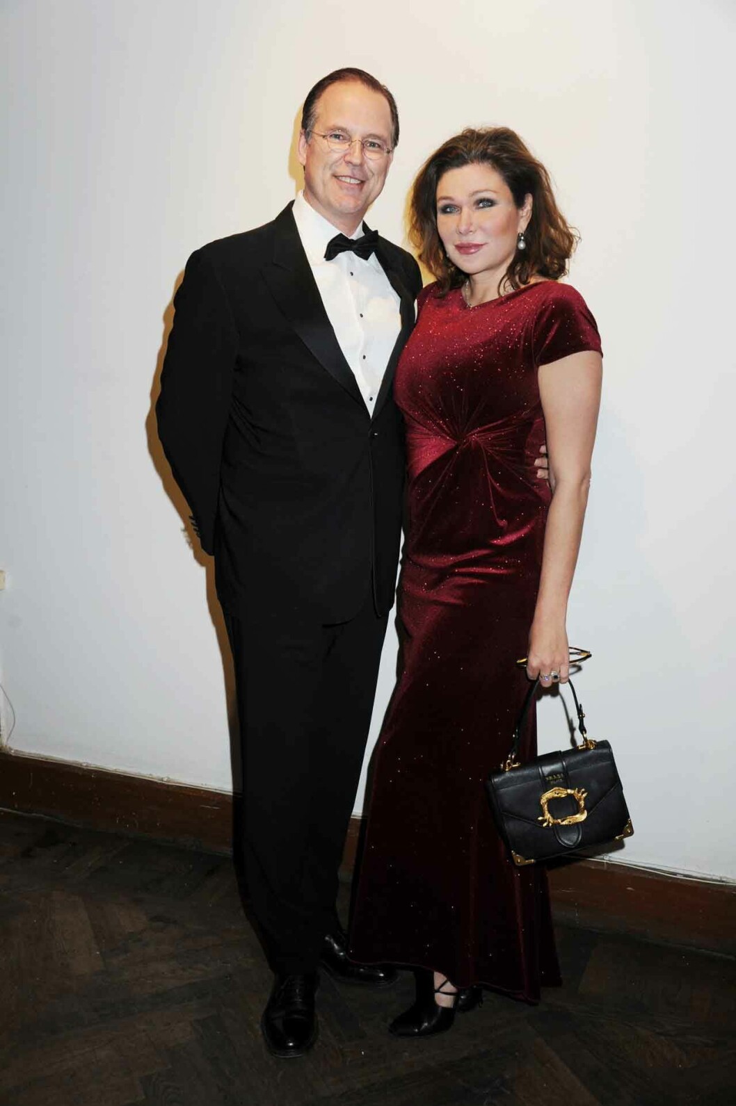 Anders Borg och Dominika Peczynski ville även de fira Christer på hans dag. Anders Borg och Dominika Peczynski ville även de fira Christer på hans dag.