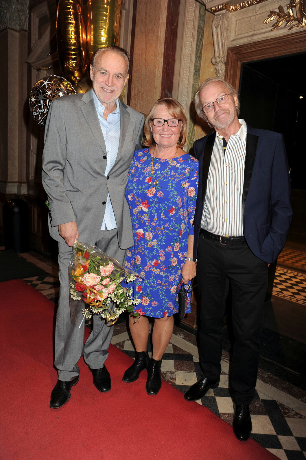 Claes af Geijerstam med makarna Marianne Tedenstad Wagemyr och Nicke Wagemyr.
