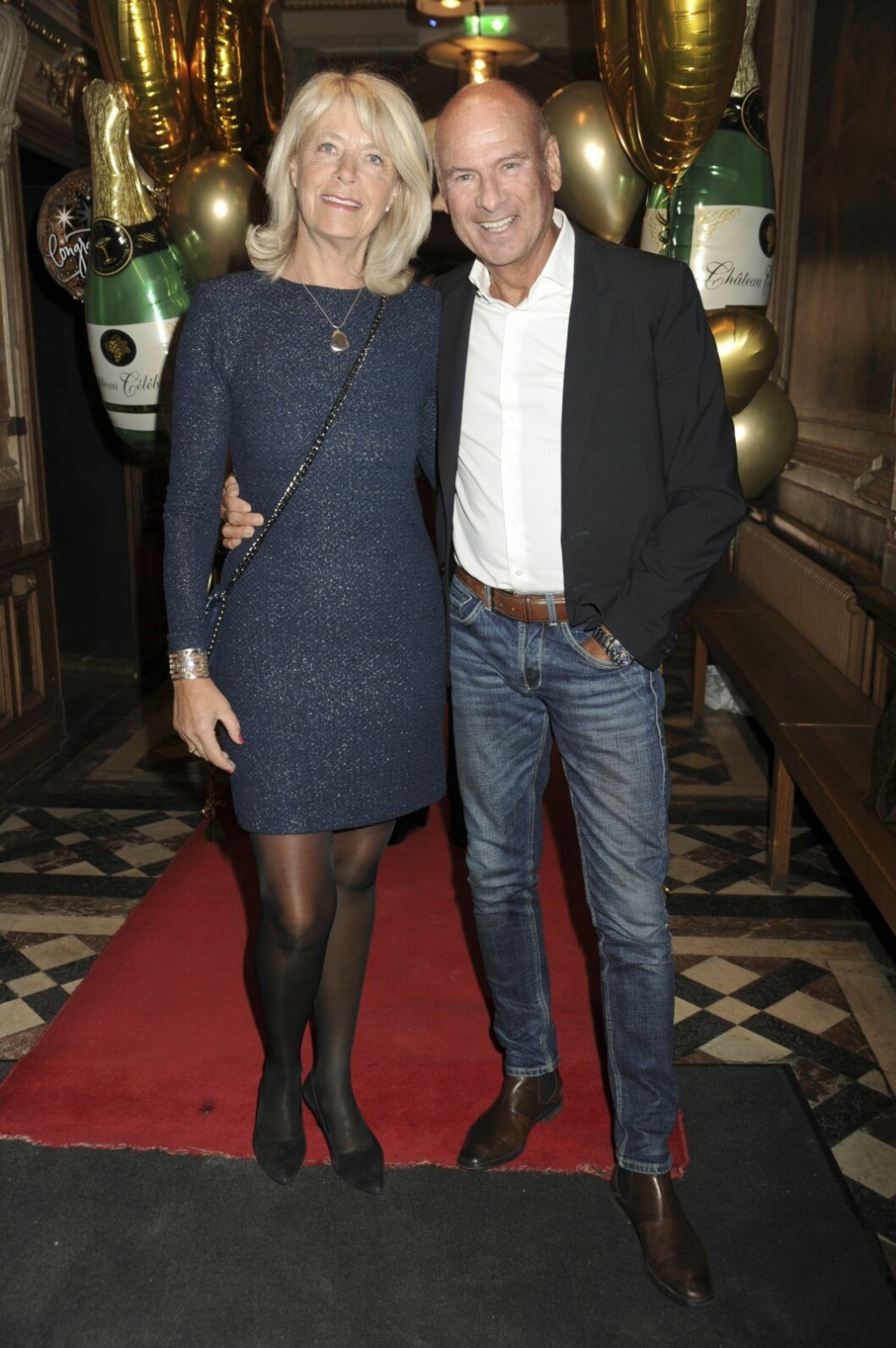 Makarna Kerstin och Lasse Holm ville fira jubilaren!