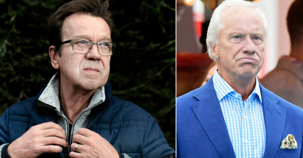 Björn Skifs och Loa Falkman är inte vänner längre. Björn Skifs och Loa Falkman