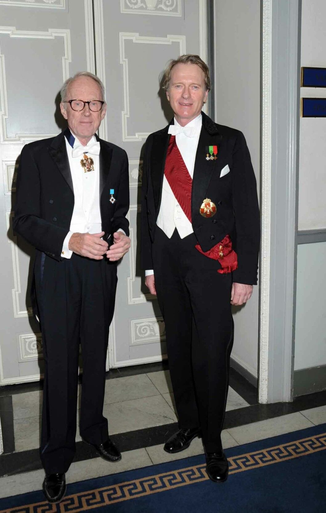 Björn Tarras-Wahlberg och Lars Vigerland tog sig till Grand för aftonens fest. Björn Tarras-Wahlberg och Lars Vigerland tog sig till Grand för aftonens fest.