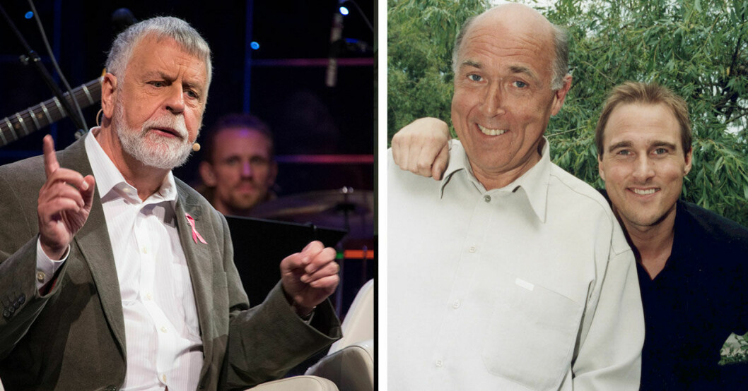 Björns relation med Ingvar blev mer komplicerad på slutet. Björn Hellberg och Ingvar Oldsberg och Staffan Oldsberg