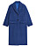 blå kappa för dam från arket