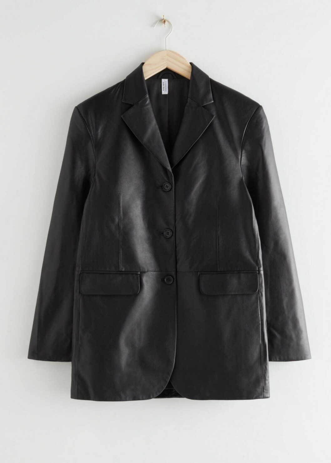 Blazer i skinn