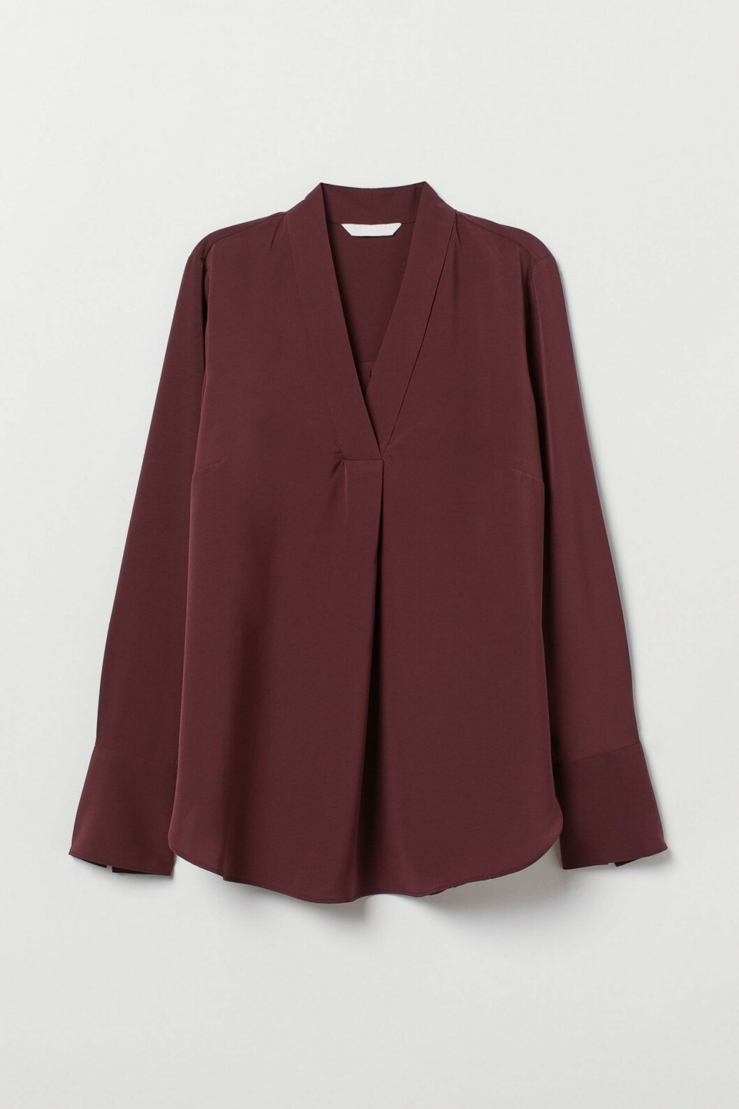 Vinröd blus