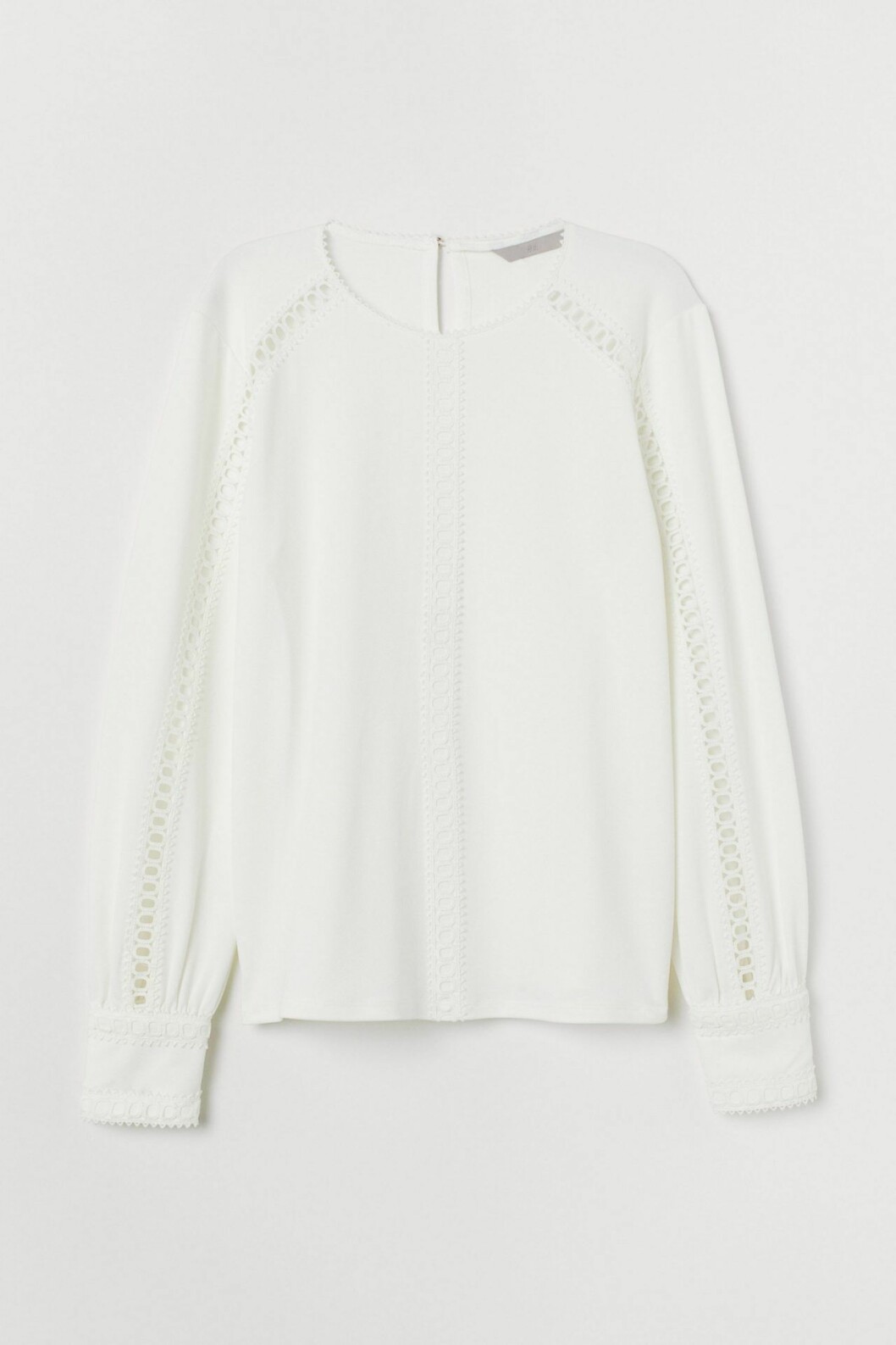 Vit blus från H&M