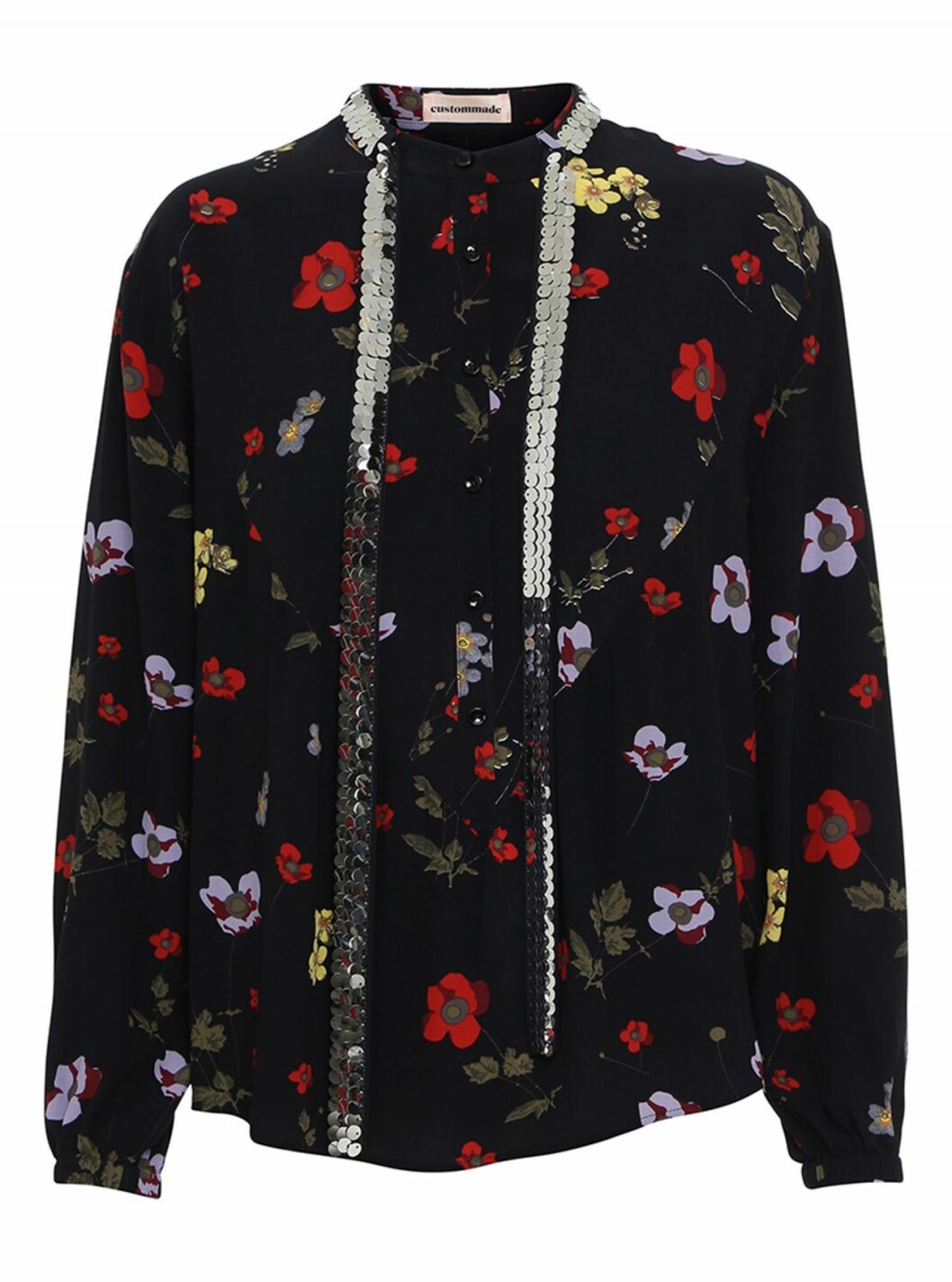 Blommig blus