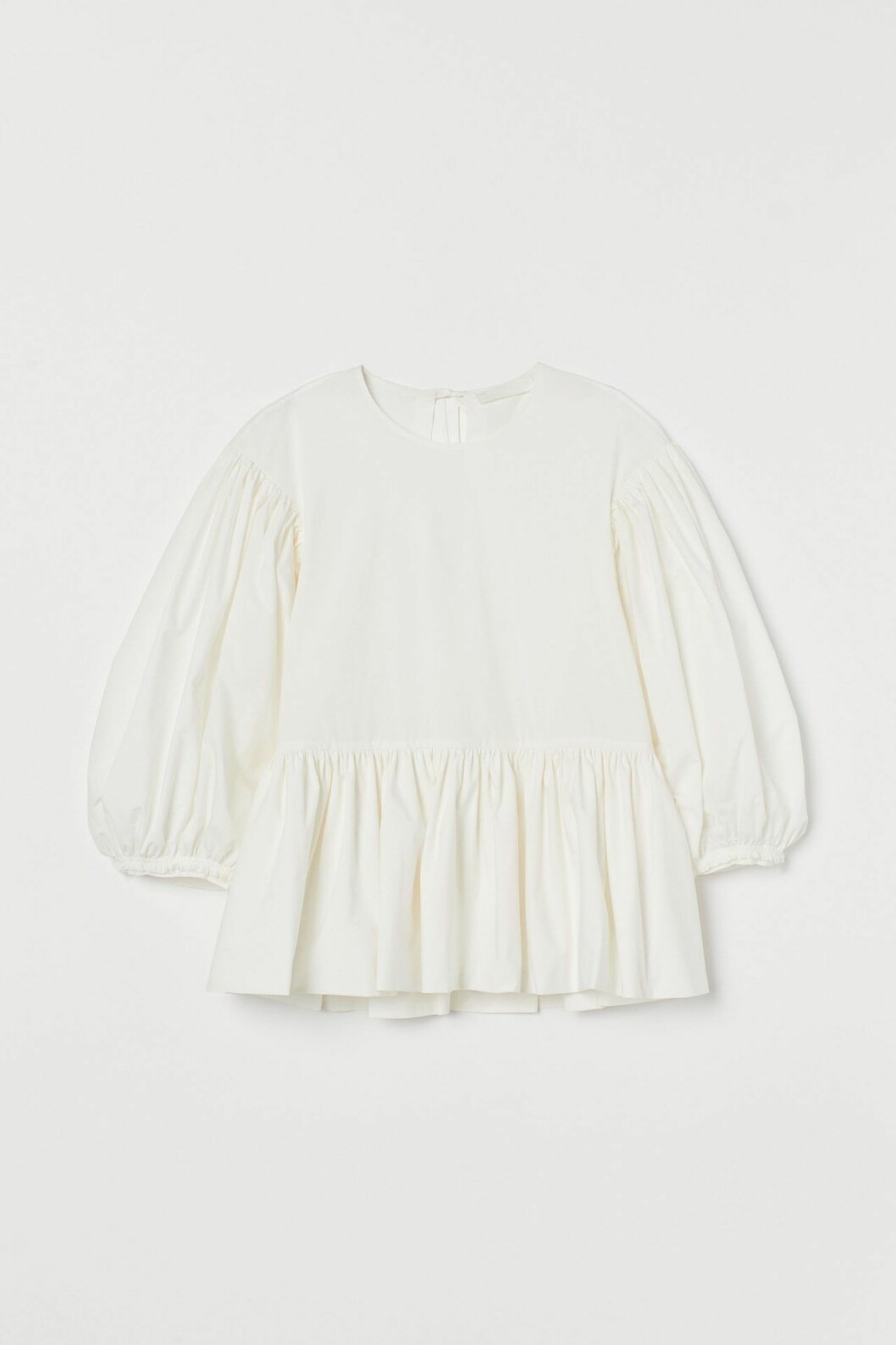 Blus i bomull