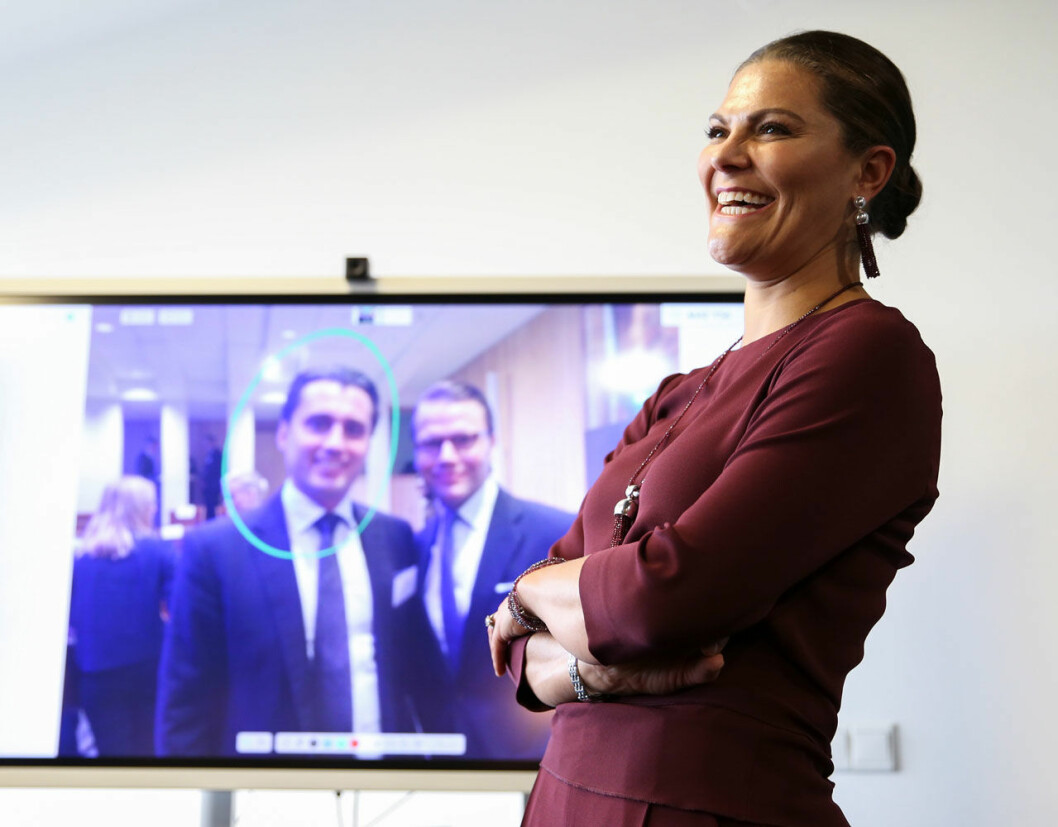 Kronprinsessan Victoria i Bosnien Hercegovina.