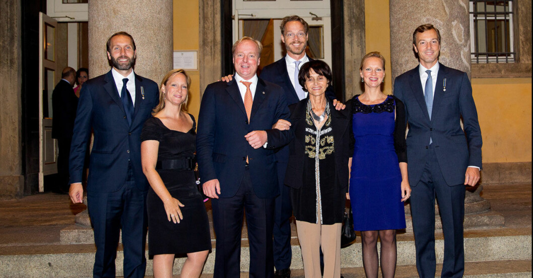Huset Bourbon-Parma. Tredje från höger är den numera avlidna prinsessan Maria Teresa. Huset Bourbon-Parma. Tredje från höger är den numera avlidna prinsessan Maria Teresa.