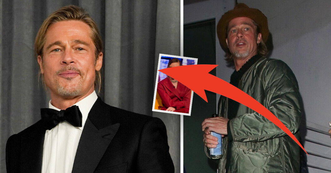 Svenskans hemliga träff med Brad Pitt: "Under radarn"