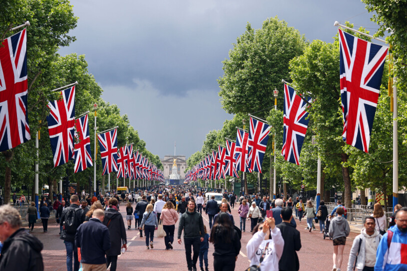 Man kan nästan ta på stämningen i London just nu!