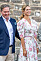 Chris O'Neill och prinsessan Madeleine under kronprinsessan Victorias födelsedag 2021