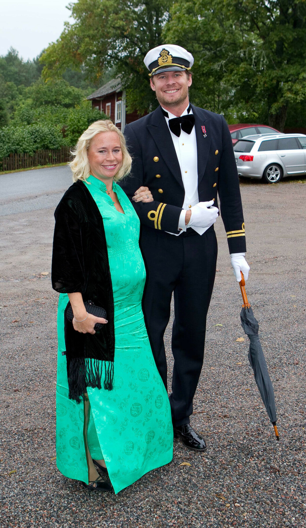 Snart tvåbarnsföräldrar: Charlotte Kreuger och Christoffer Cederlund. Charlotte Kreuger och Christoffer Cederlund