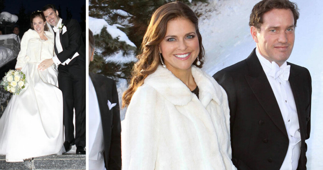 Bröllopet mellan Caroline Leksell och Graham Cooke