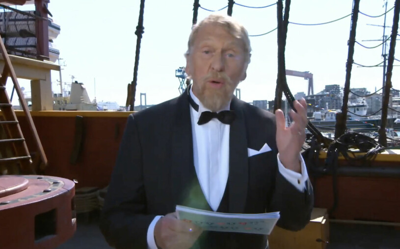 Tomas von Brömssen är dagens festgeneral. Tomas von Brömssen Göteborg 400 år Ostindiefararen Götheborg