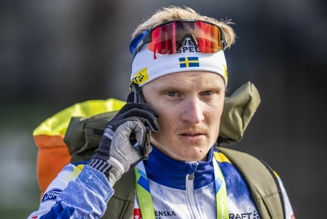 Jens Burman, inte bara en fena i skidspåret... Jens Burman