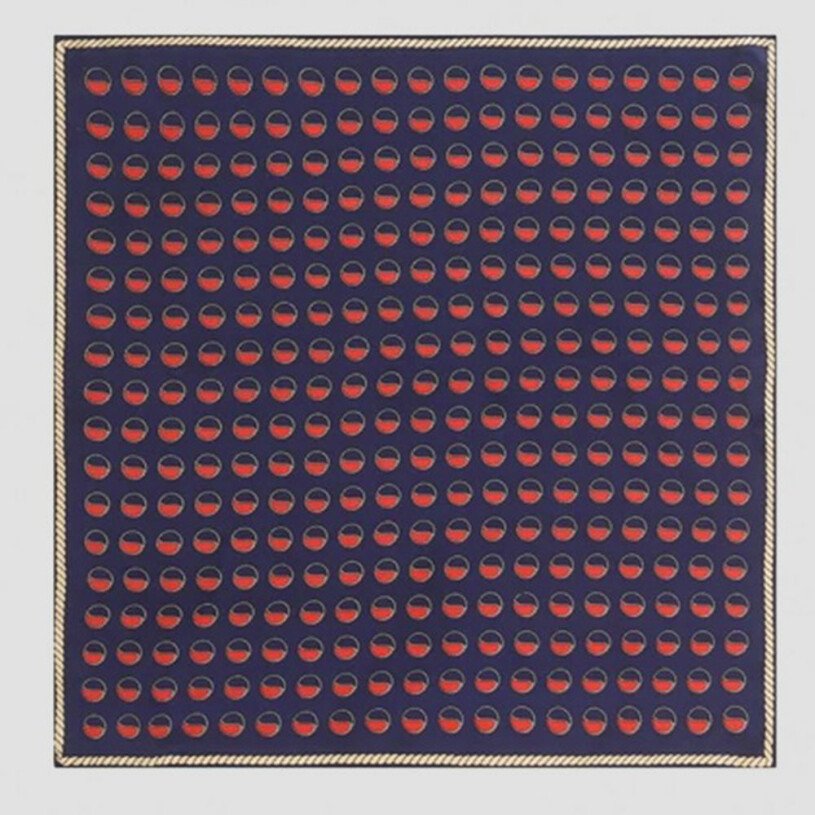mörkblå scarf från Busnel