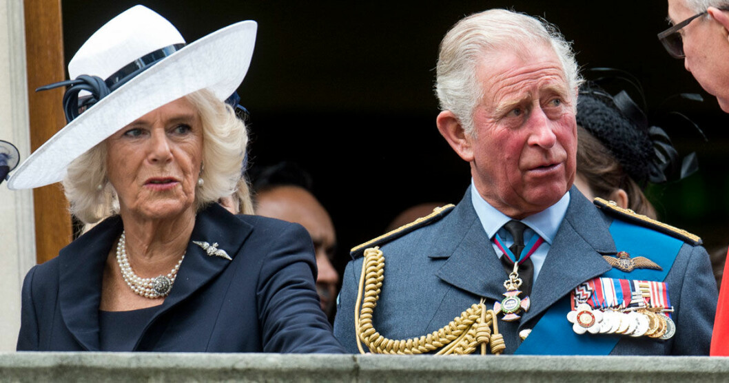 Hertiginnan Camilla och prins Charles.