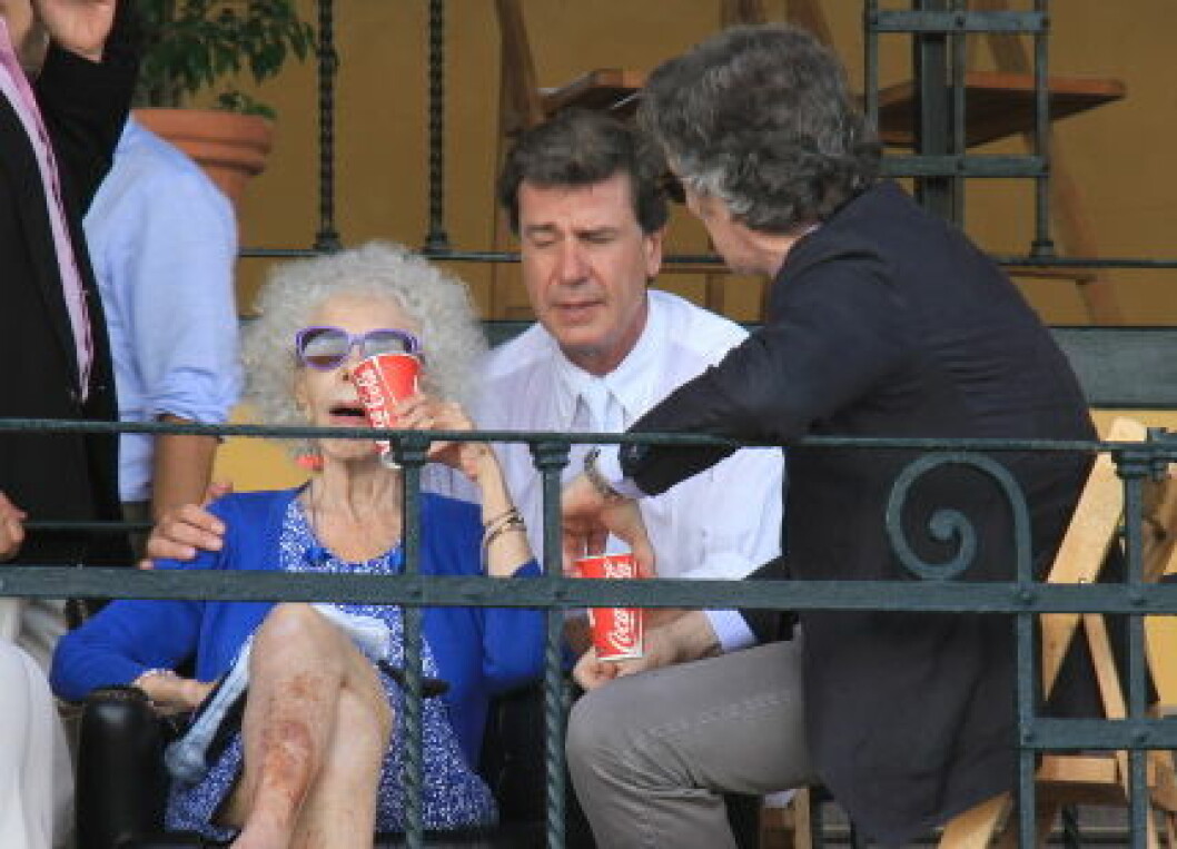 Duchess of Alba enjoyed the II Ruta Via de la Plata horse riding competition