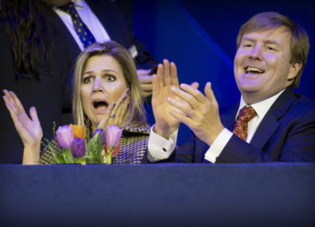 Dutch royals at Jumping Amsterdam 2015