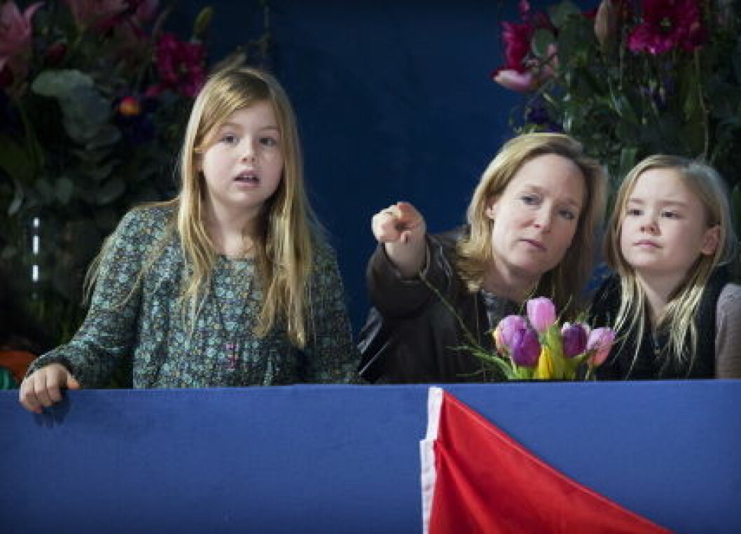 Dutch royals at Jumping Amsterdam 2015