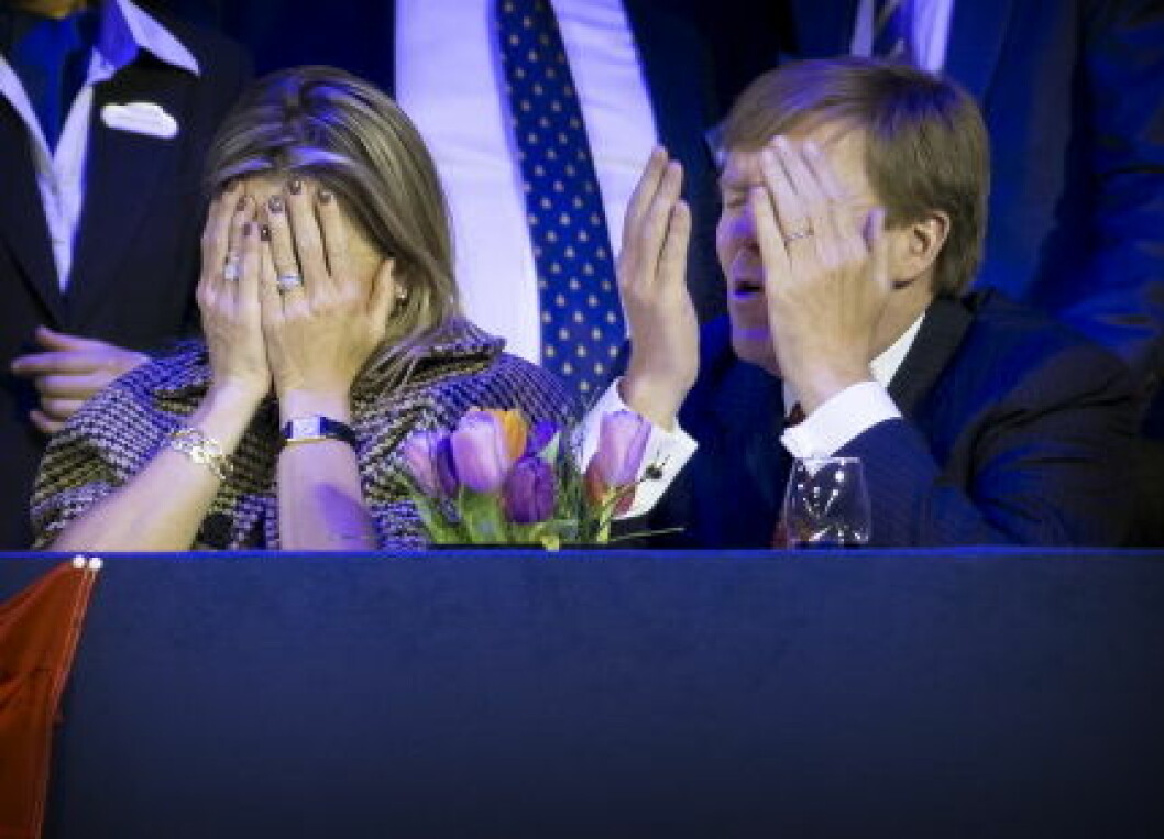 Dutch royals at Jumping Amsterdam 2015