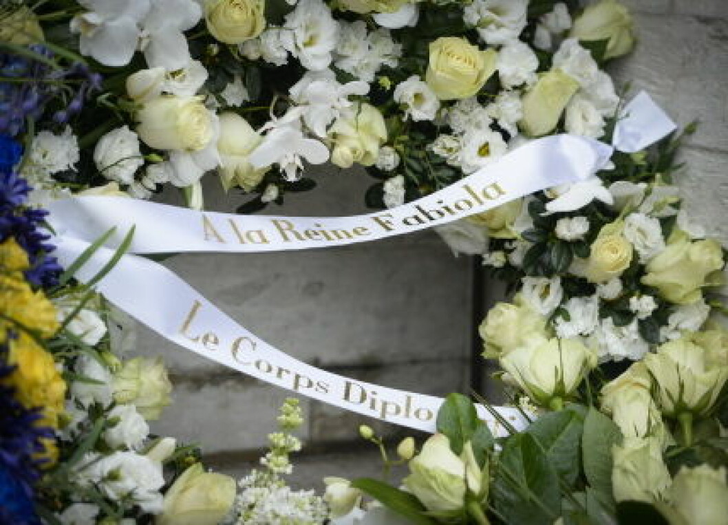 Funeral ceremony of Queen Fabiola