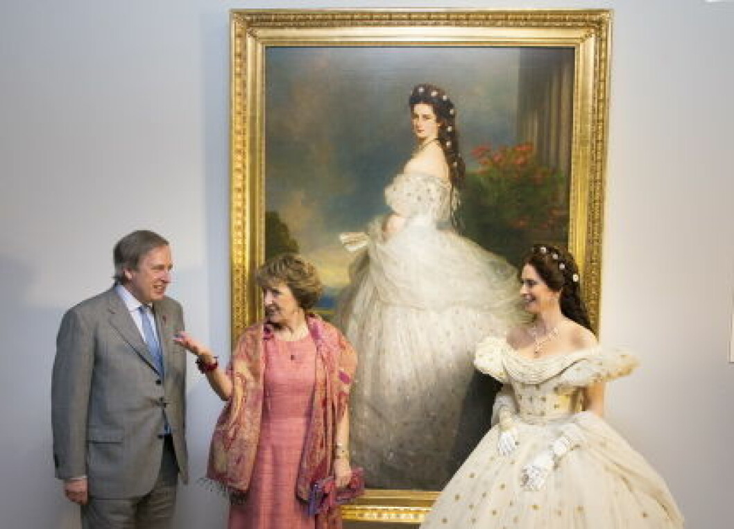 Princess Margriet opens exhibition Sisi at Palace het Loo