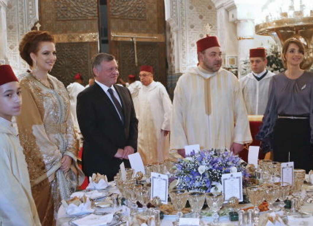 Queen Rania & King King Abdullah II Visit Morocco