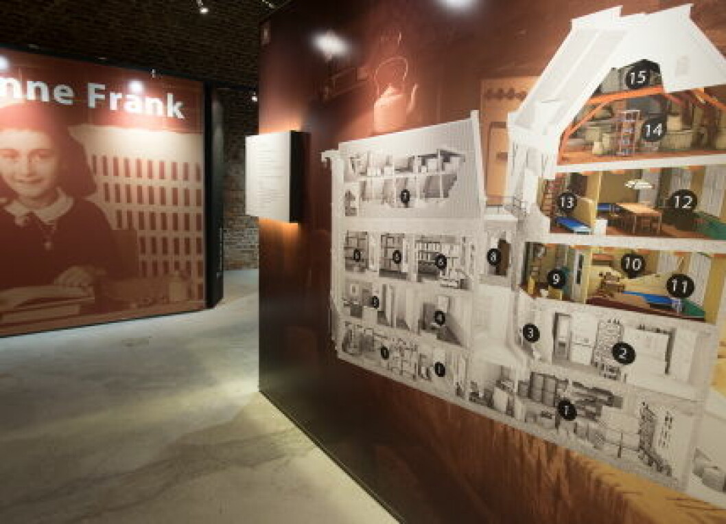 Royal visit to La maison dAnne Frank