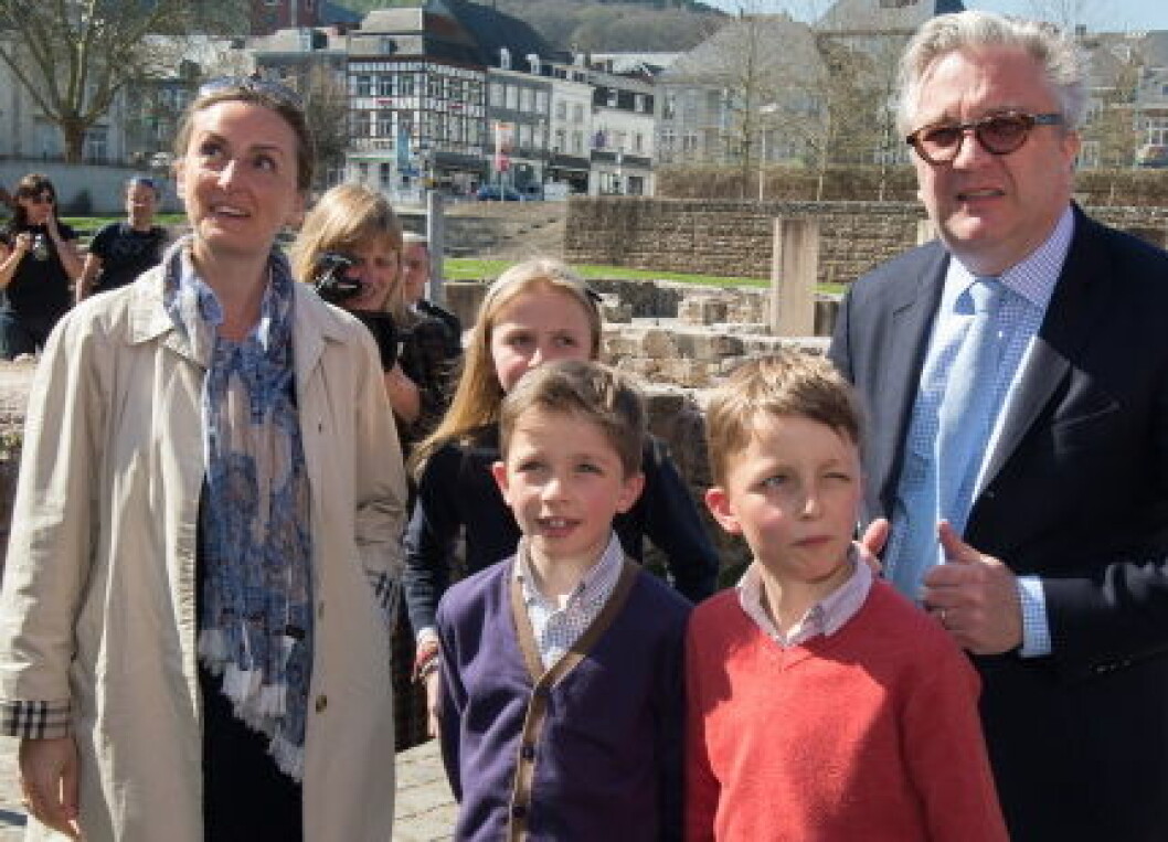 Royal visit to La maison dAnne Frank