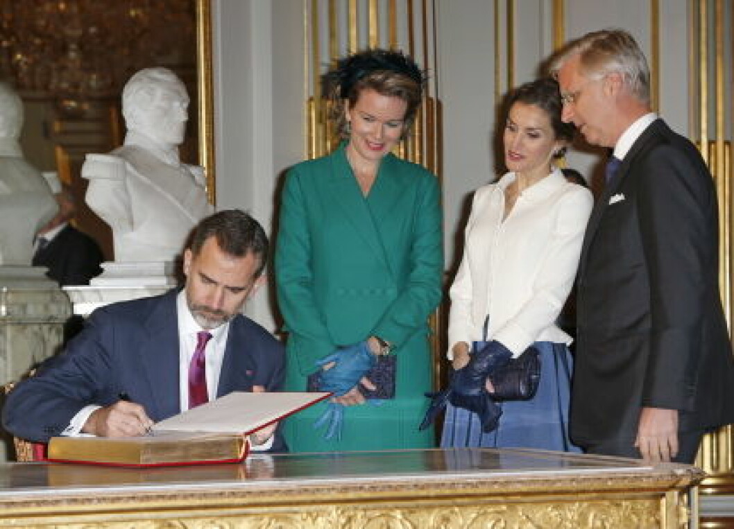Welcome ceremony at the Royal Palace