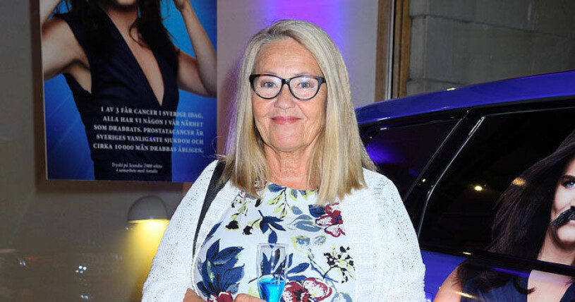Carina Lidbom efter behandlingen mot bröstcancer.