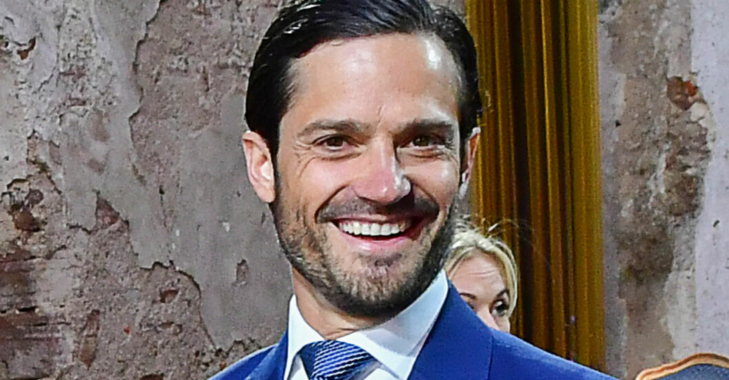 En glad prins! Prins Carl Philip