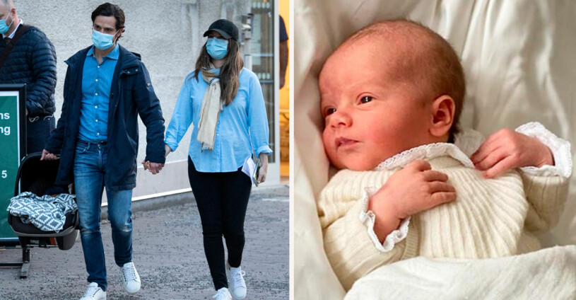 Prins Julian föddes bara några timmar efter att Sofia hade kommit in till BB. Prins Julian Prinsessan Sofia Prins Carl Philip på väg hem från BB 2021