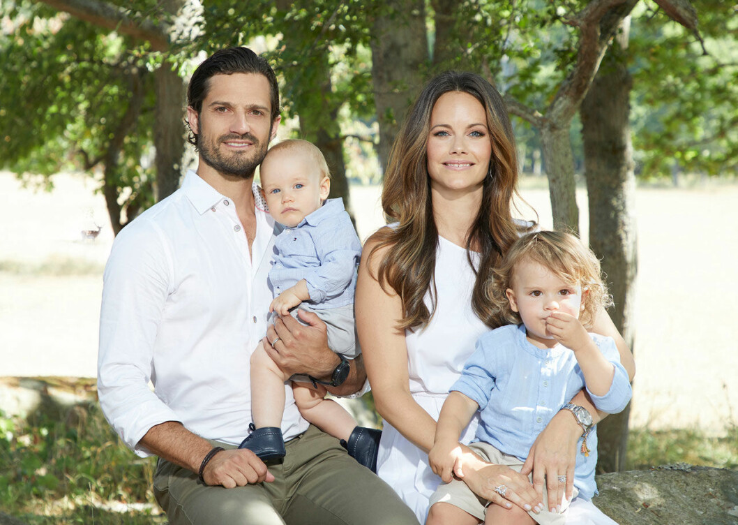 Carl Philip och Sofia med sina pojkar på Solliden 2018. Carl Philip och Sofia med sina pojkar på Solliden 2018.