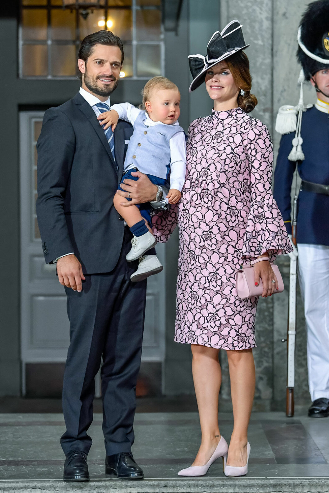 Carl Philip, Alexander och Sofia under Victorias 40-årsfirande i Stockholm.