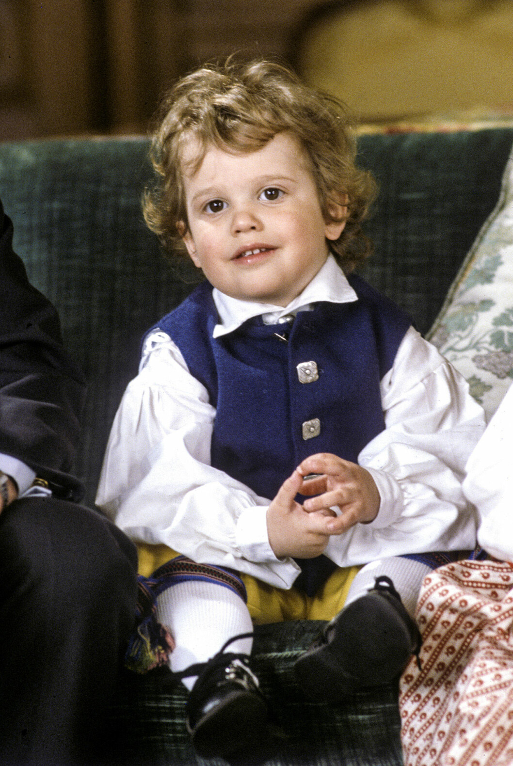 Prins Carl Philip som liten. Prins Carl Philip som liten.
